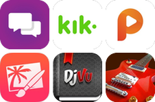 Icons grid