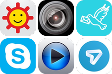 Icons grid