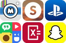 Icons grid