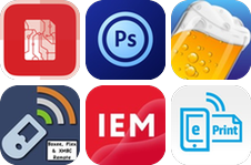 Icons grid