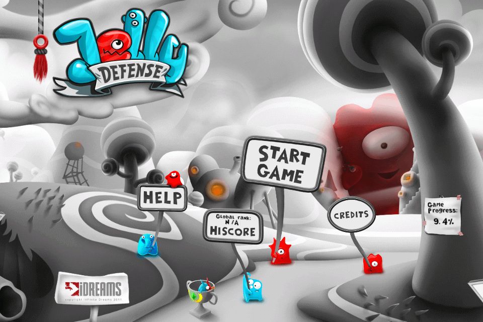 Jelly Defense: Спасите мир Jelly от захватчиков!