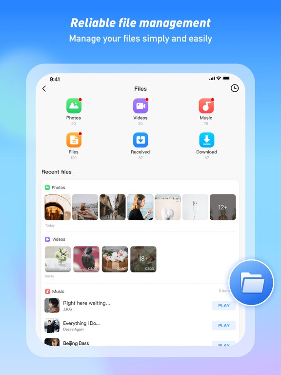 SHAREit: делитесь файлами