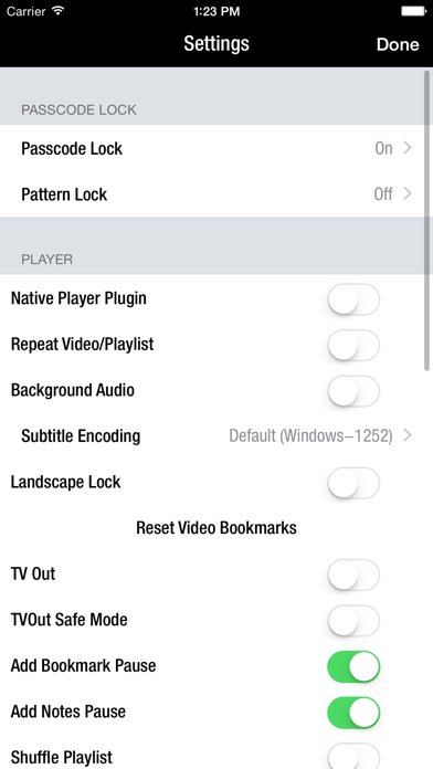 Azul Media Player - Your password protected way to watch and store movies on your iPhone