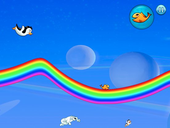Racing Penguin: Slide and Fly!