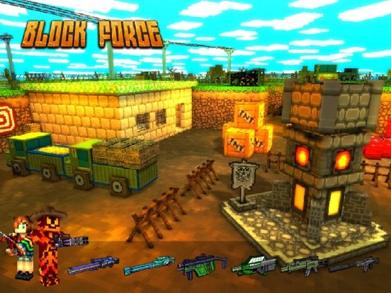 Block Force - 3D FPS Gun Shoot
