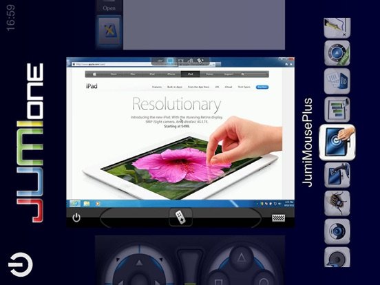 JumiOne - Desktop/Remote/Keyboard/Mouse, Remote Webcam & Media Remote for PC