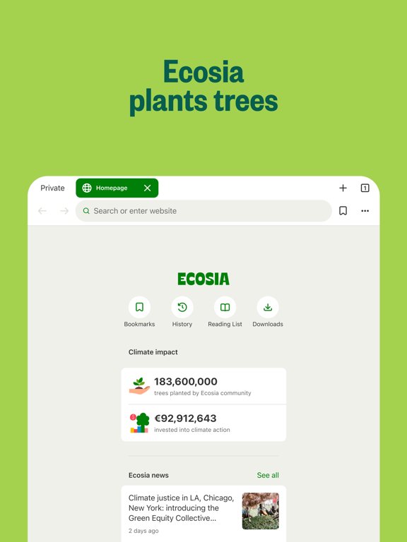 Ecosia