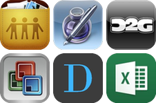 Icons grid