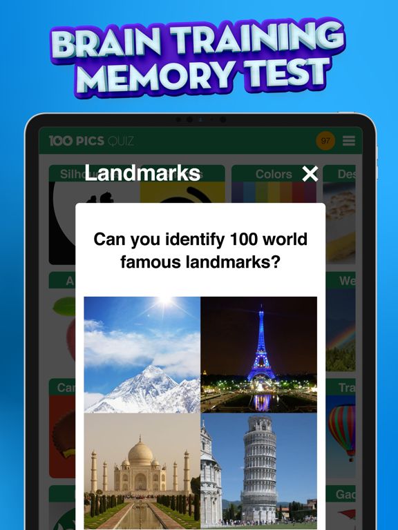 100 PICS Quiz - Picture Trivia