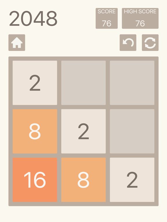 2048: Number Puzzle Game