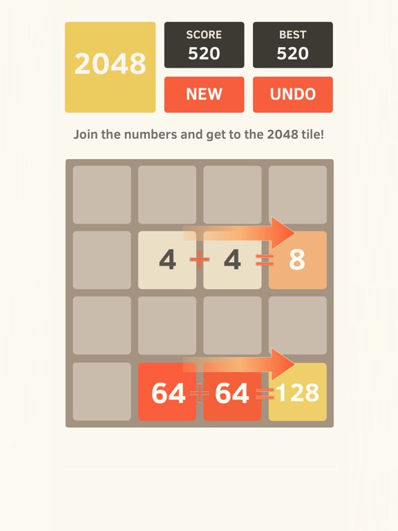 2048 by Gabriele Cirulli