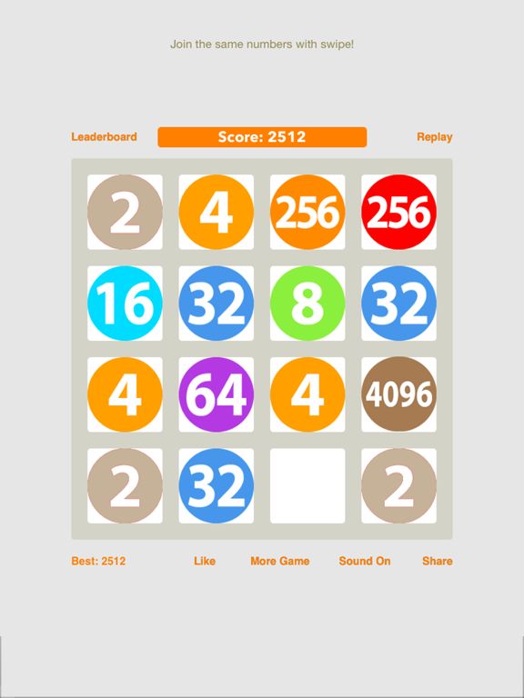 2048 for iOS 10