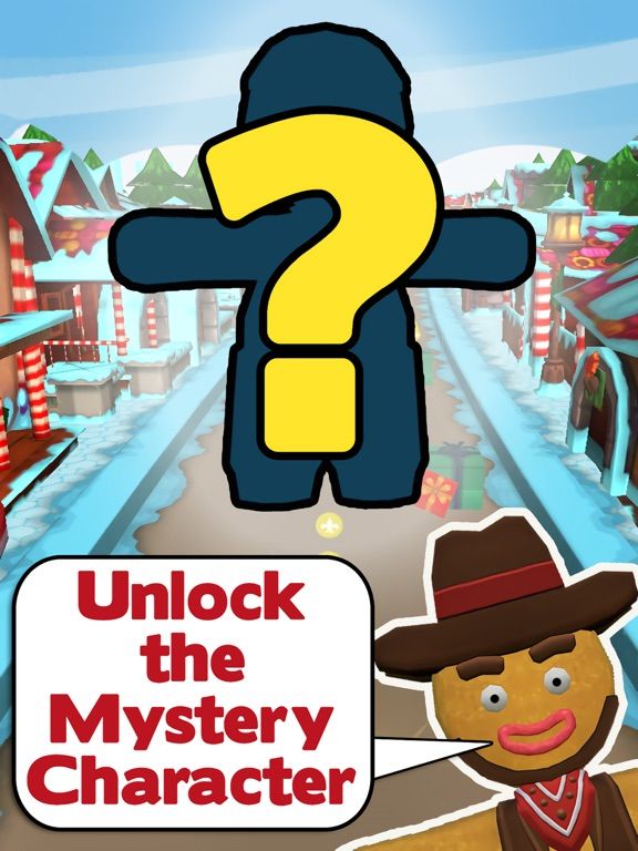 3D Christmas Gingerbread Run
