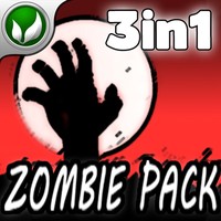 3-IN-1 ULTIMATE ZOMBIE PACK!