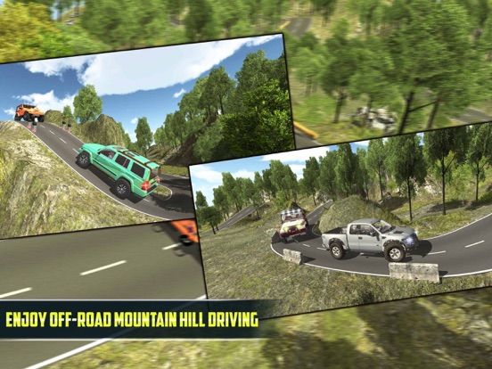 4X4 Offroad Jeep Mountain Hill