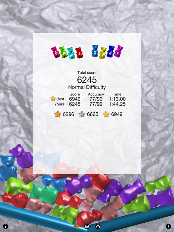 99 Gummy Bears, Squishy Match 3