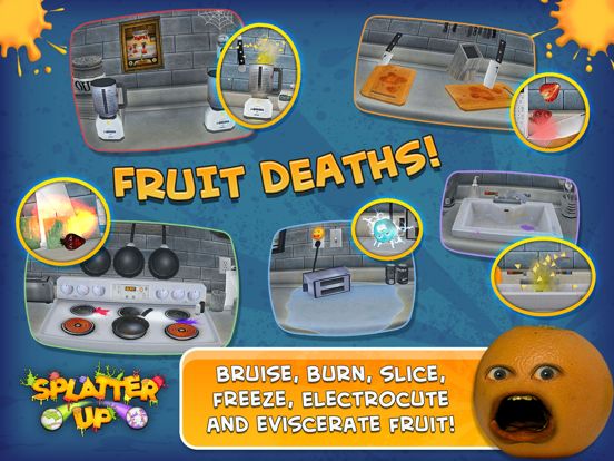 Annoying Orange Splatter Up!