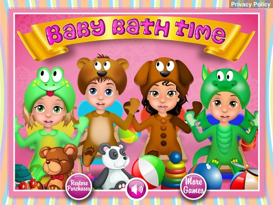 Baby Bath Time - Kids Games (Boys & Girls)
