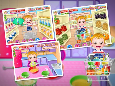Baby Hazel Kitchen Time