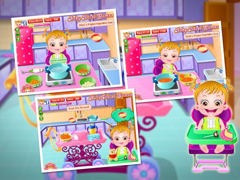 Baby Hazel Kitchen Time