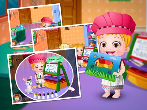 Baby Hazel Learn Colors
