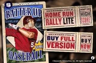 Batter Up Baseball Lite - The Classic Arcade Homerun Hitting Game