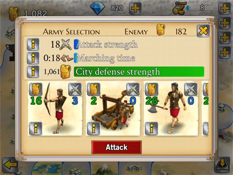 Battle Empire: Roman Wars - Build a City and Grow your Empire in the Roman and Spartan era