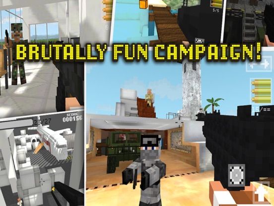 Block Gun Pixel Wars 3D: Team Strike
