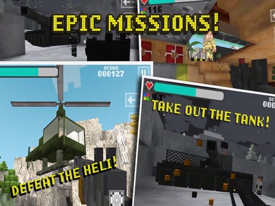 Block Gun Pixel Wars 3D: Team Strike