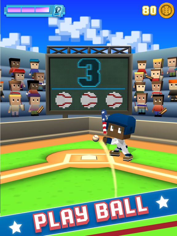 Blocky Baseball: Home Run Hero