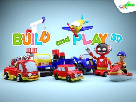 Build and Play 3D - Planes, Trains, Robots and More