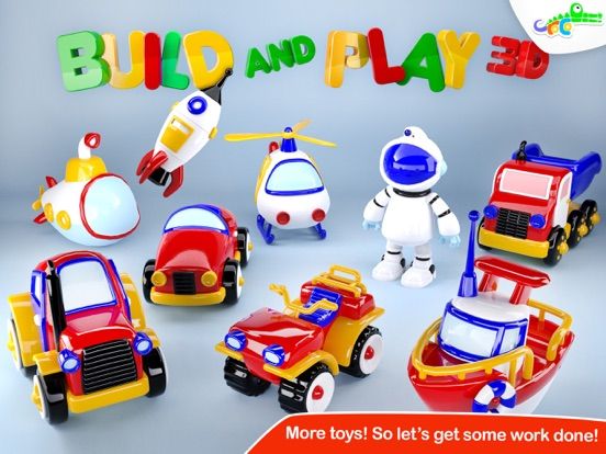 Build and Play 3D - Rockets, Helicopters, Submarines and More