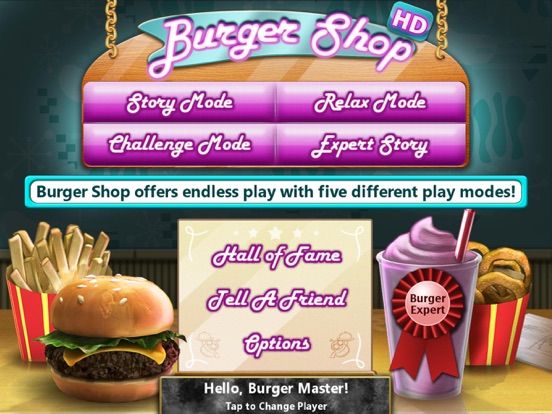 Burger Shop Deluxe