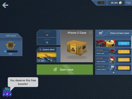 Case Opener - skins simulator