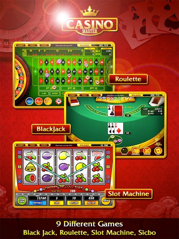Casino Master - Slots Poker