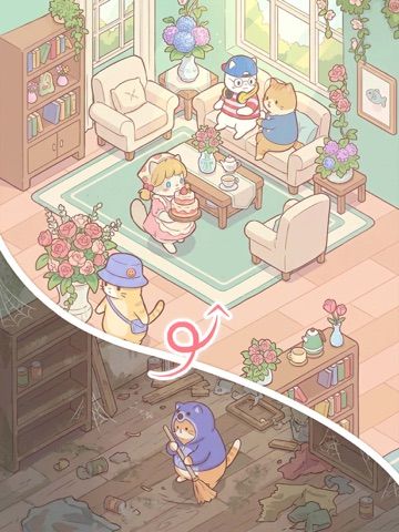 Cats Mansion - Cute Merge Game