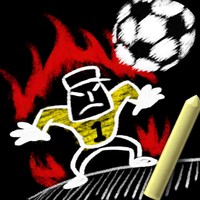 Chalk Soccer Penalty HD