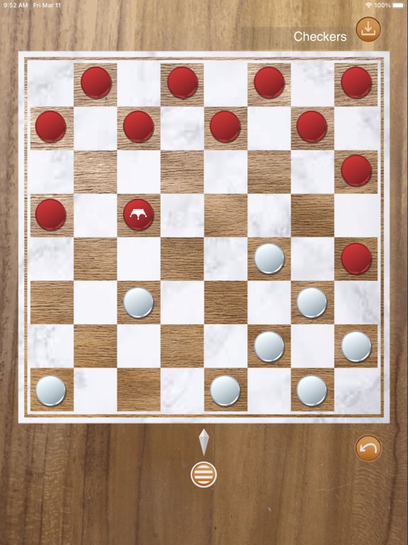Checkers game