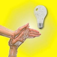 Clap Neon Lamp II