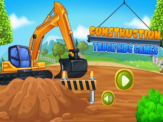 Construction Truck Games Kids