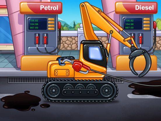 Construction Truck Games Kids