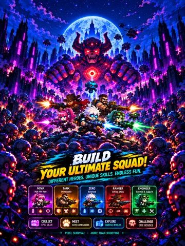 Crazy Gunner: Pixel Survivor