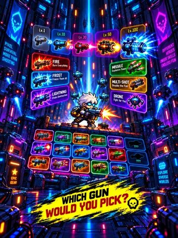Crazy Gunner: Pixel Survivor