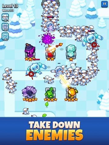 Defend the Castle: Card TD