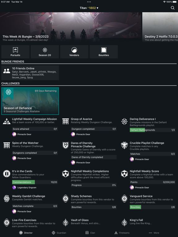 Destiny 2 Companion