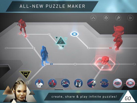 Deus Ex GO - Puzzle Challenge