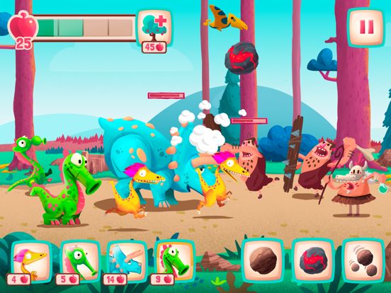 Dino Bash - Defend & Fight