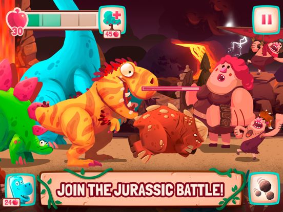 Dino Bash - Defend & Fight