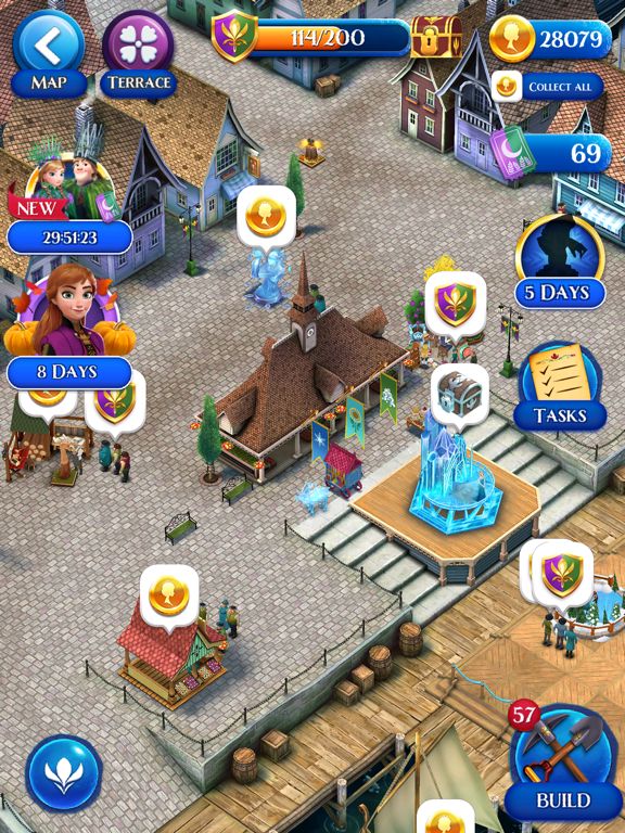 Disney Frozen Free Fall Game