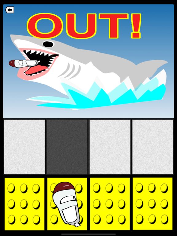 Don't step the white tile